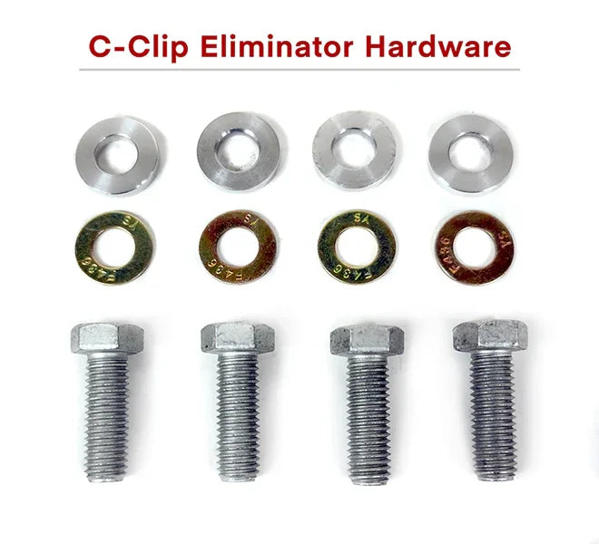 1979-1992 5-Lug Rear Brake Kit: Cobra Calipers with 11.6" Rotors + COMBO KIT (C-Clip Eliminator Hardware available)