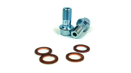1994-2004 Cobra front caliper banjo bolts and crush washers