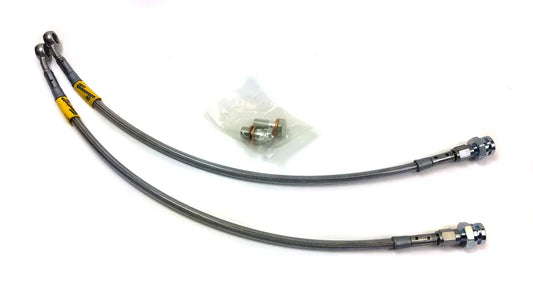 Front Stainless braided hoses for Fox with Cobra Brake