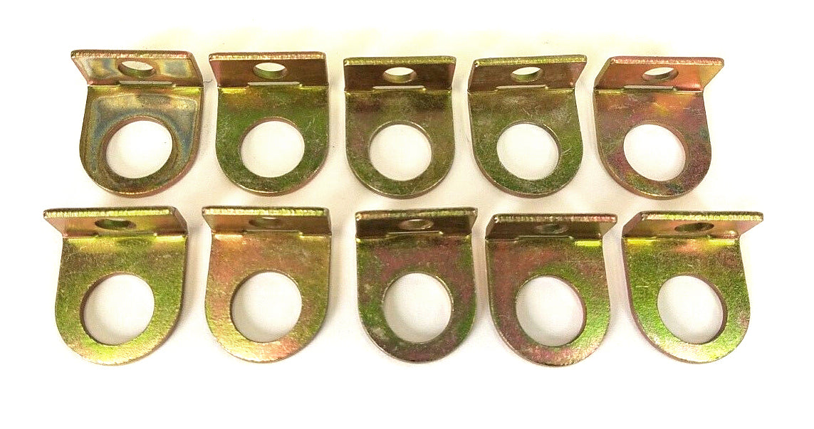 Brake Line Tabs Bolt On or Weld On - Ten (10)