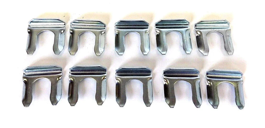 Brake Line Retainer Clips, Hose Locks - Ten (10)