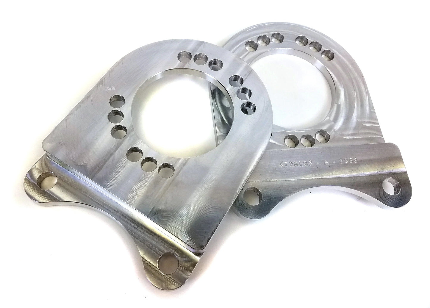 1979-1993 Rear Brake Brackets: Cobra Conversion for Fox Axles