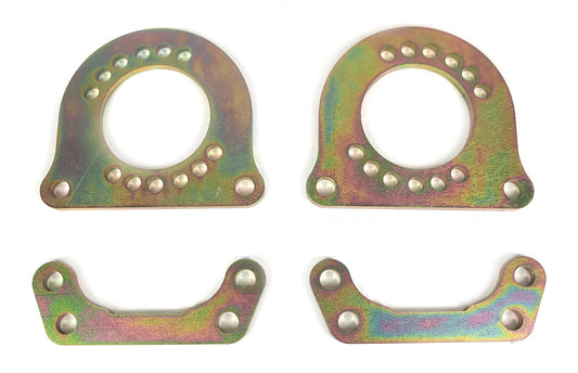 1979-1993 Rear Brake Brackets with hardware: GT Conversion for Fox Axles
