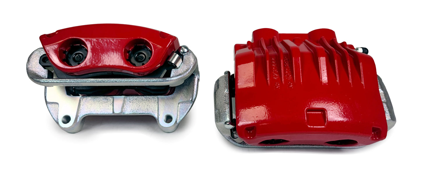 Mustang Cobra Front Calipers: Red